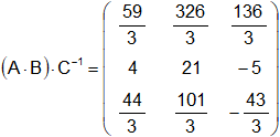 Operaciones con matrices