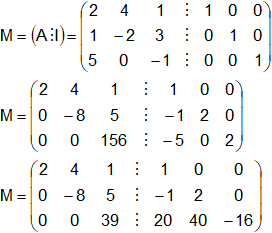 Operaciones con matrices