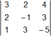 Cálculo de determinantes