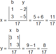 Cálculo de determinantes