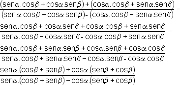 Ejemplo de resolución de identidades trigonométricas