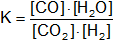 Ecuación de la constante de equilibrio