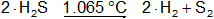 Ecuación equilibrada de la reacción