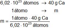 Cálculo de la masa atómica y el número de Avogadro