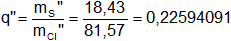 Relación de masas - ley de las proporciones múltiples