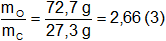 Ley de las proporciones equivalentes o recíprocas