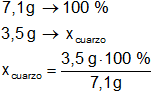 Cálculo del porcentaje de composición