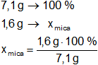 Cálculo del porcentaje de composición
