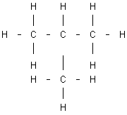 Fórmula del isobutano