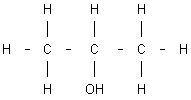 Fórmula del iso-propanol