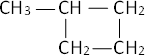 Fórmula desarrollada del 1-metilciclobutano