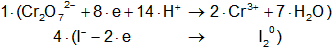 Hemirreacción de oxidación-reducción