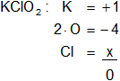 Cálculo del número de oxidación