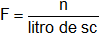 Cálculo de la  formalidad de una disolución