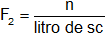 Cálculo de la  formalidad de una disolución