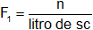 Cálculo de la  formalidad de una disolución