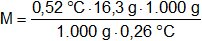 Cálculo del peso molecular en soluciones