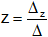 Cálculo del determinante de Z