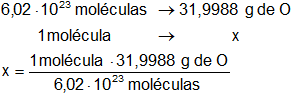 Cálculo del peso molecular de una sustancia